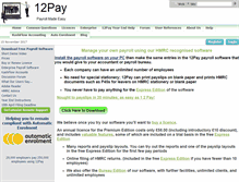 Tablet Screenshot of 12pay.co.uk